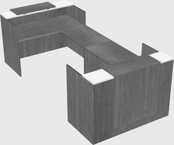 Reception desk u-shape