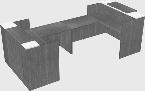 Reception desk u-shape