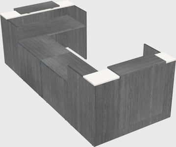 Reception desk u-shape