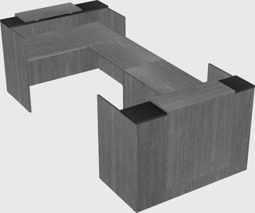 Reception desk u-shape