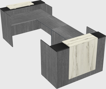 Reception desk u-shape