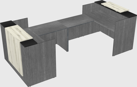 Reception desk u-shape