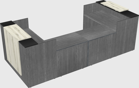 Reception desk u-shape