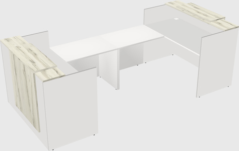 Reception desk u-shape