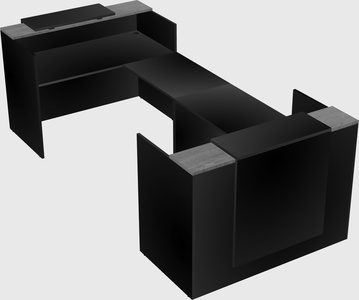 Reception desk u-shape