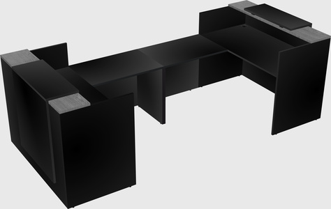 Reception desk u-shape