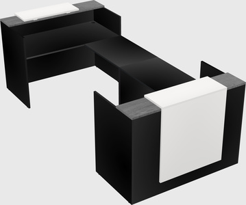 Reception desk u-shape