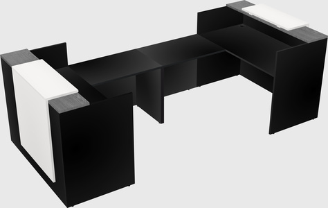 Reception desk u-shape