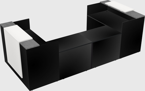 Reception desk u-shape