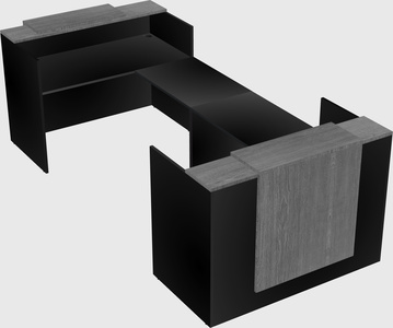 Reception desk u-shape