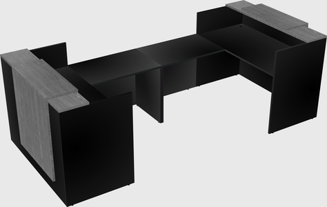 Reception desk u-shape