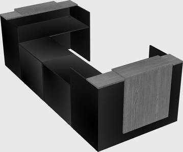 Reception desk u-shape