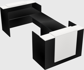 Reception desk u-shape