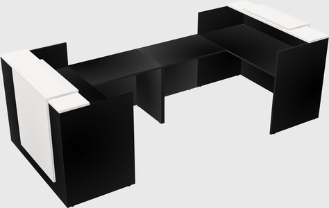 Reception desk u-shape