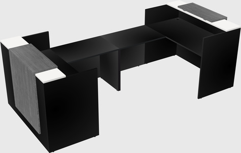 Reception desk u-shape