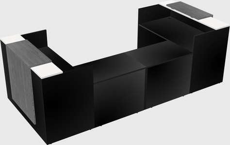 Reception desk u-shape