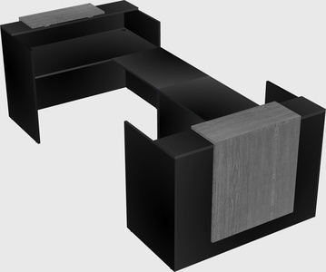 Reception desk u-shape