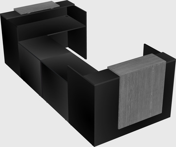 Reception desk u-shape
