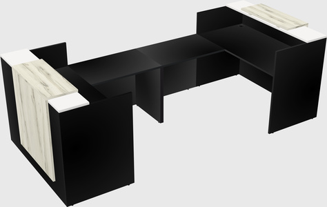 Reception desk u-shape