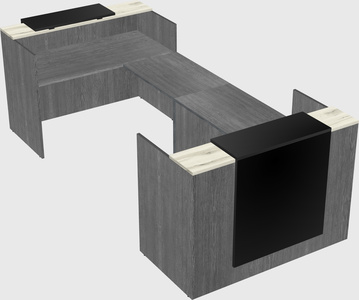Reception desk u-shape