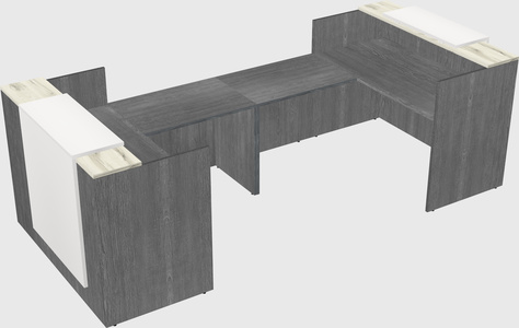 Reception desk u-shape