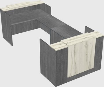 Reception desk u-shape