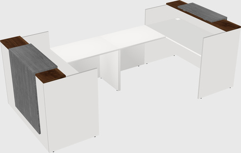 Reception desk u-shape