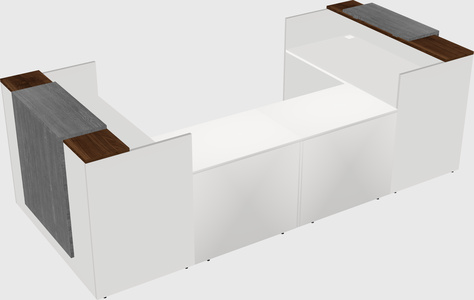 Reception desk u-shape