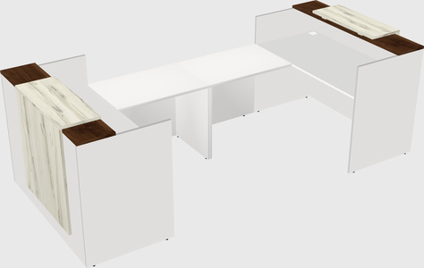 Reception desk u-shape