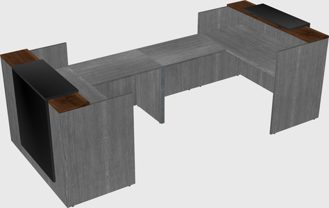 Reception desk u-shape
