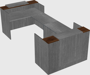 Reception desk u-shape