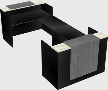 Reception desk u-shape