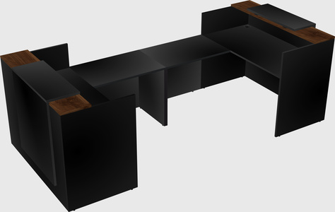 Reception desk u-shape