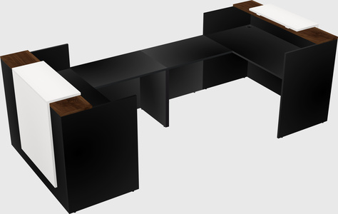 Reception desk u-shape