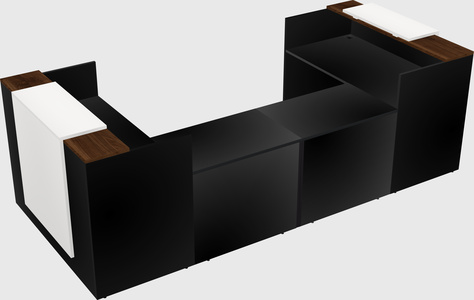 Reception desk u-shape