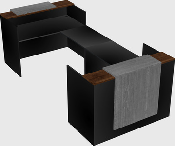 Reception desk u-shape