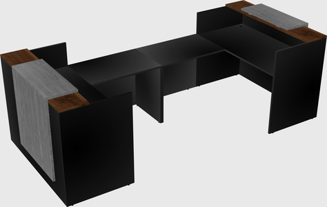 Reception desk u-shape