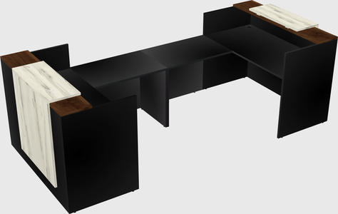 Reception desk u-shape