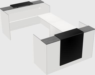 Reception desk u-shape