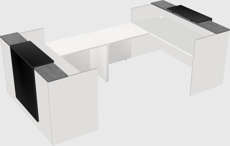 Reception desk u-shape