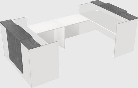 Reception desk u-shape