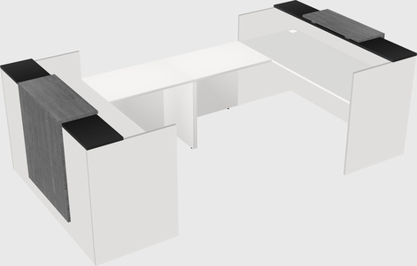 Reception desk u-shape