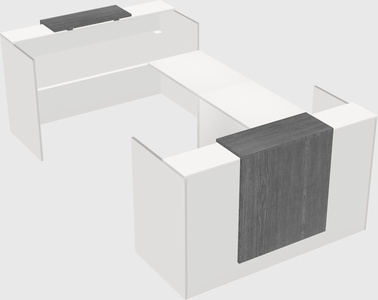 Reception desk u-shape