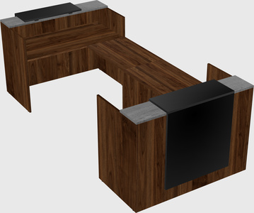 Reception desk u-shape
