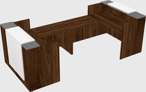 Reception desk u-shape