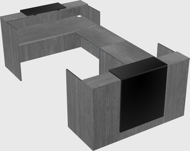Reception desk u-shape