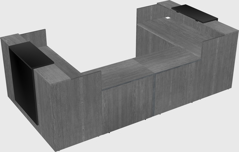 Reception desk u-shape