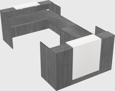 Reception desk u-shape