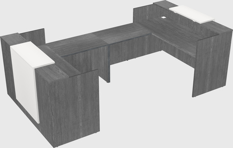 Reception desk u-shape