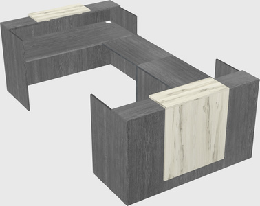 Reception desk u-shape